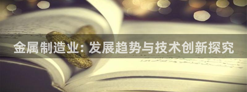 彩神vll购彩大厅大众：金属制造业: 发展趋势与技术创新探究